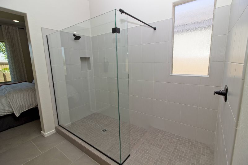 Corner Walk-in Shower with Bench